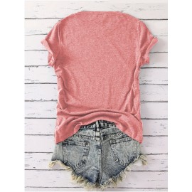 Women's Turquoise Christian Faith T-Shirt with Psalm 23 