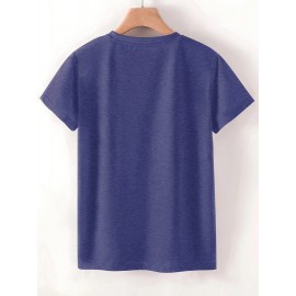 [Playful Cat T-Shirt] Lightweight & Stretchy Charming Black Cat & Book Illustration T-Shirt | Casual Crew Neck, Short Sleeve, Perfect for Spring & Summer, S-XXL, Cat Lover Gift