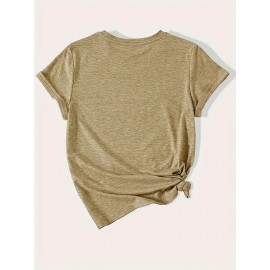 Women's Retro Graphic T-Shirt - 