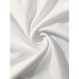 [1pc Soft Cartoon Tee] 1pc Women's Soft Stretchy Cartoon Graphic Print T-Shirt | Relaxed Fit Round Neck Short Sleeve Tee for Casual, Gym & Outdoor Activities | Machine Washable All-Season Comfort, Breathable Fabric, Playful Design