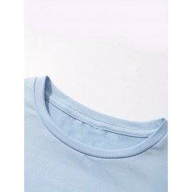 [Breast Cancer Awareness Shirt] Plus Size Breast Cancer Awareness T-Shirt for Women | Soft & Comfortable Round Neck Short Sleeve Tee with Pink Ribbon Graphic & 