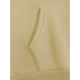 [Women's Oversized Hoodie] Women's Oversized Hoodie with Coffee Lover Graphic Print - Soft Casual Long Sleeve Pullover, Front Pockets, Machine Washable, All-Season Comfort for Casual Attire, Cute Hoodies