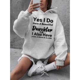[Humorous Sweatshirt] Plus Size Women's Casual Sweatshirt | Yes I Do s - Humorous 
