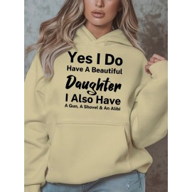 [Humorous Sweatshirt] Plus Size Women's Casual Sweatshirt | Yes I Do s - Humorous 
