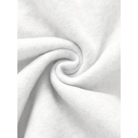 Winter Warmth | Women's Plus Size Christmas Tree Print Hoodie - Cozy Long Sleeve Pullover with Pockets, Festive 