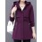 Women's Casual Korean-Inspired Windbreaker Jacket - Mid-Length Adjustable Drawstring Waist, Stand Collar & Zipper Front, Solid Color Spring/Fall Outerwear for Urban Commute & Casual Outings